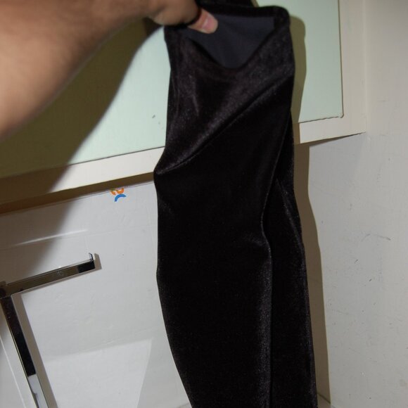 39/8.5 Stella Luna Stretch Velvet Leather Over Knee High Heels Thigh Hight Boots - Picture 4 of 11